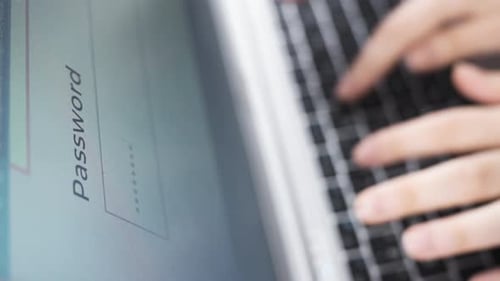 A pessoa que digitou a senha do portal no computador.