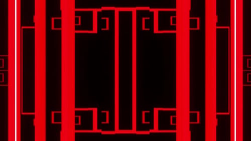 Red Lines Animated Background Vj Seamless Loop For Party With White And Black Lines