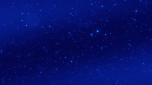 4k Twinkling Blue Lights