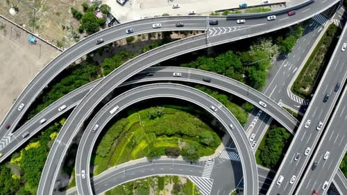 Road Intersection in China