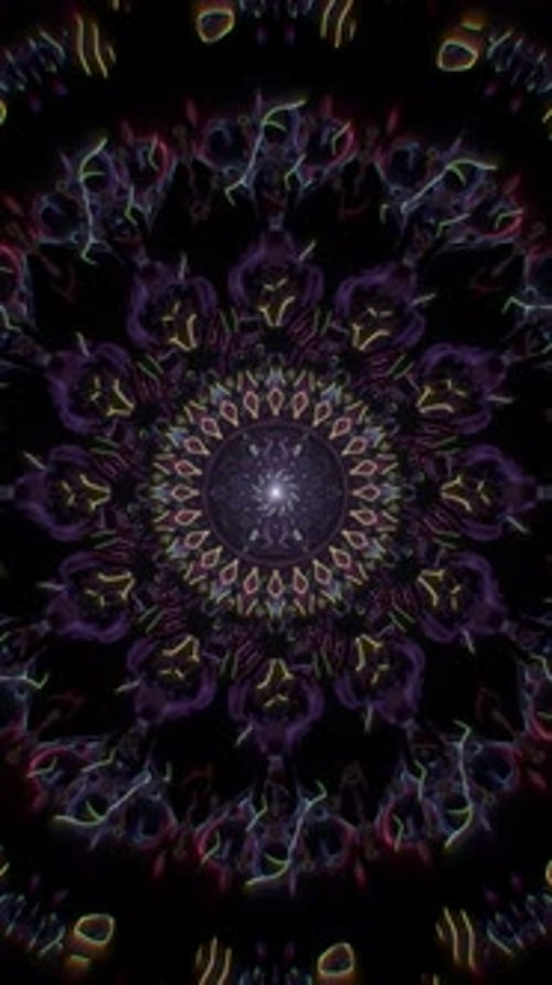 Spirituelles geometrisches Muster mit elegantem Kulturmotiv, inspiriert von zeitloser Geometrie und meditativ