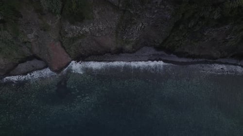 sea surf on the rocks
