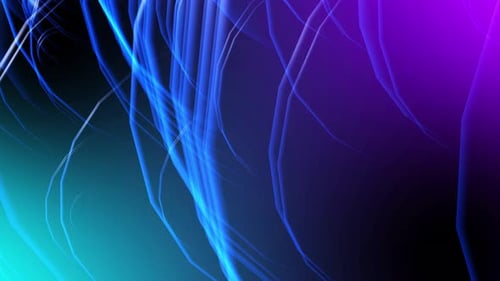 Dynamic Fluid Blue and Purple Abstract Lines Background