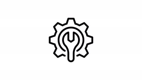 Animation des Schraubenschlitz-Symbols