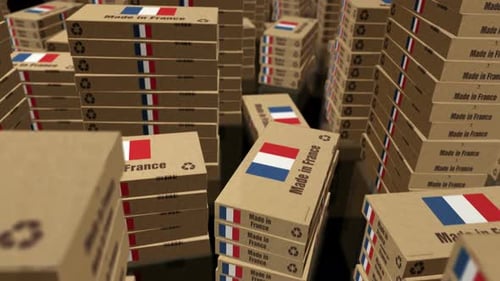 Made in France box pack loop
