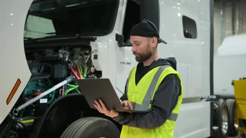 Service of the Car in the Technical Center or Warehouse Records Information About the Truck on