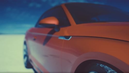 Modern and Luxury Car Close Up Details