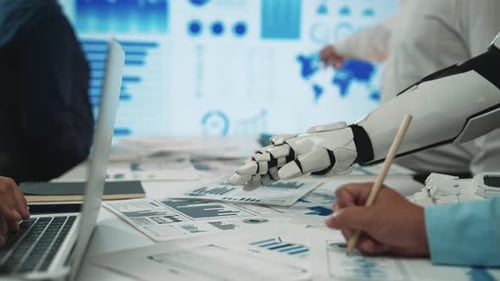 Professionals use AI-driven data to improve collaboration, streamline strategic