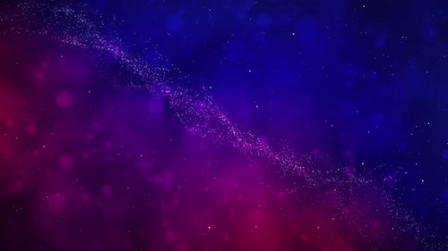 Abstract Cosmic Dust Particle Loop Background