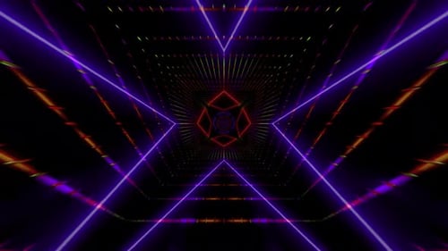 Visual-loop abstract video motion background