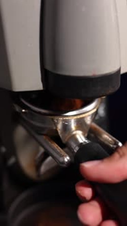 Filling Portafilter with Coffee Grounds