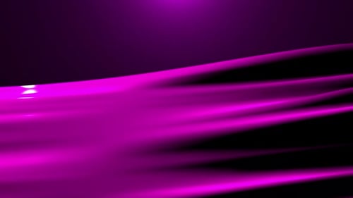 Abstract Fluid Magenta Waves Looping Background