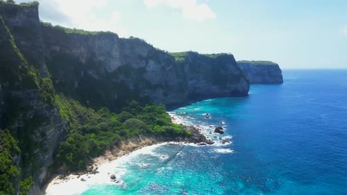 Manta point in Nusa Penida.