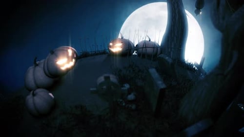 Halloween Night Background