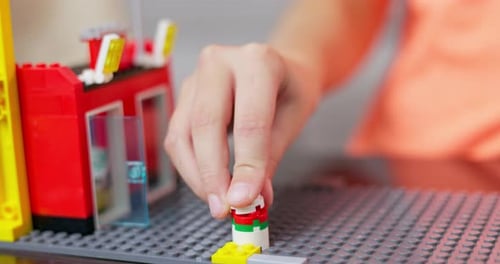 Building Blocks Being Constructed