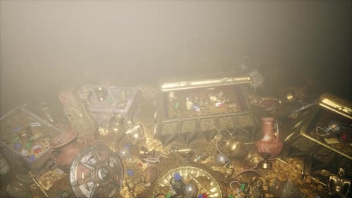Gros plan sur les trésors et les accessoires vintage de luxe