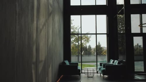 Modern Lobby Waiting Area Interior Design