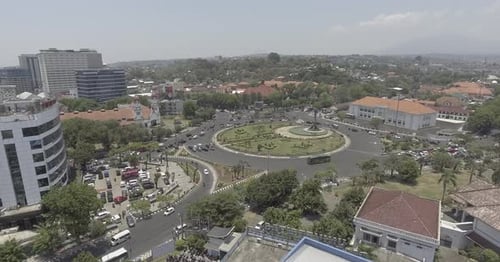 Monument semarang, 04 October 2019, View semarang city Tugu Muda.
