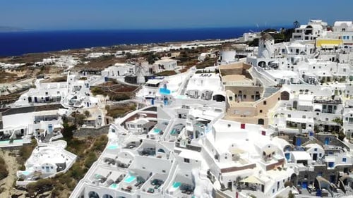 Oia Santorini Greece a Traditional Greek Village in Santorini