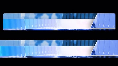 Modern Corporate Lower Third with Global Data Elements