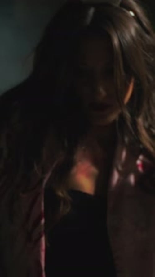 Zombie Woman Dance In Dark Halloween Night Forest