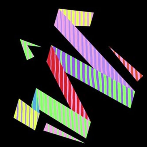 Abstract Geometric Shape Reveal Transitions