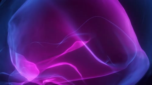 Magenta Abstract Modern Orb Background Loop