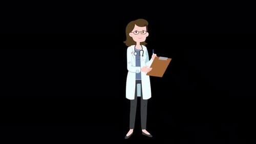 Médica escreve prescrição 4K no canal Alpha