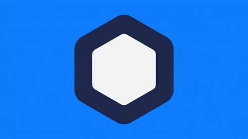 Hexagon transition background