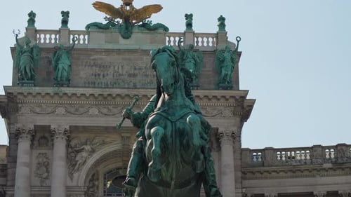 Hofburg Vienna Prinz Eugen Statue