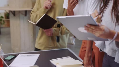 Collaborative Teamwork in Modern Workplace with Technology