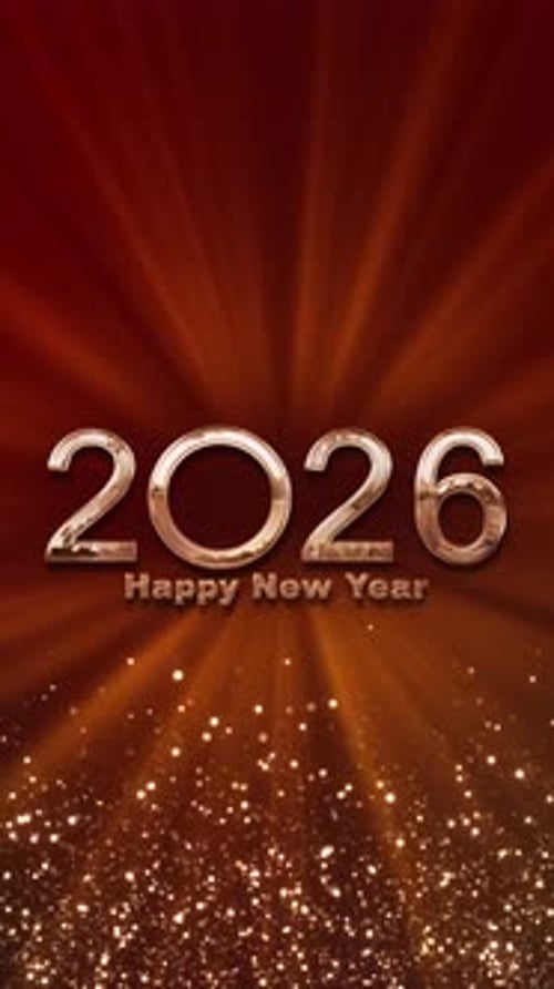 Plano de
fundo de feliz ano novo de 2026. Fundo de Natal 2026: feriado de ano novo, aniversário, festa de ano novo