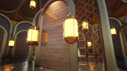 Ramadan und Laternen-Hintergrund\_ Ramadan Kareem
