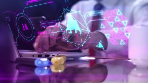 Panneau de réalité augmentée virtuelle avec intelligence artificielle