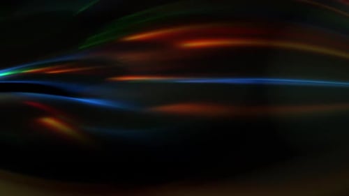 Dynamic Flowing Light Streaks Abstract Background Animation