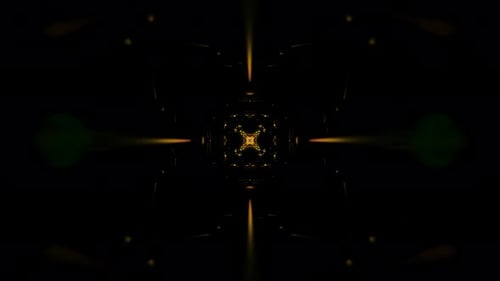 Cores abstratas de néon se contorcem em um loop psicodélico hipnótico sem costura