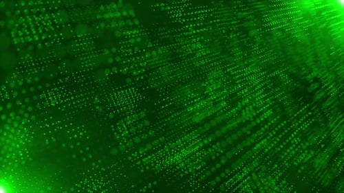 Green Abstract Technology Backgrounds V5