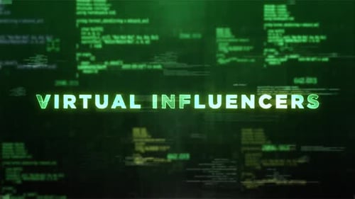 Glowing Futuristic Code Text Reveal Opener