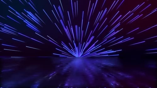 Radiale Lichtstrahlschleife