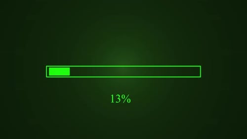 Loading bar and progress countdown bar animation