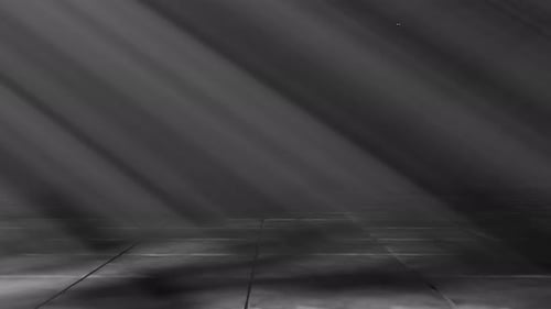 Abstract Volumetric Light Rays Fading Stage Background