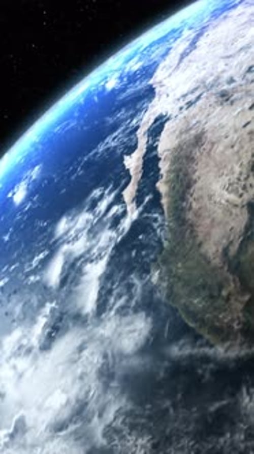 Cinematic Planet Earth Rotation Animation 05