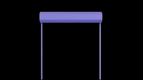 Blue Shutter Alpha Channel