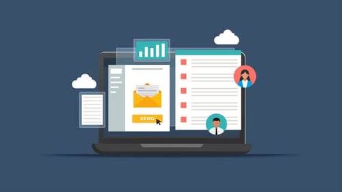 Construção de listas de e-mail comerciais. Monitoramento e análise da entrega de e-mails