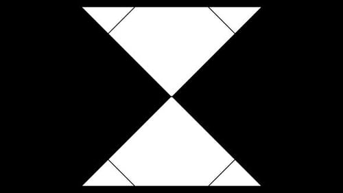 Game Time Collection: Transition loop animation of blue cubes and geometric pattern for football bro