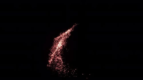 Glowing Energy Line Background