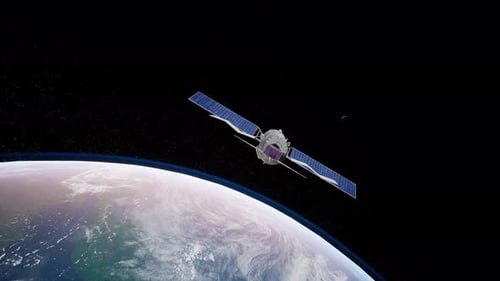 Exploring The Beauty Of Earth From A Satellite's Perspective In Space