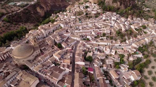 Révélation de la colline de Montefrio en Andalousie, Espagne
