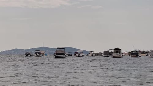 beach, waves in the sea; birds, seagulls flying