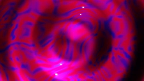 Spiraldesign in Rot und Blau Unendlich geloofte Animation